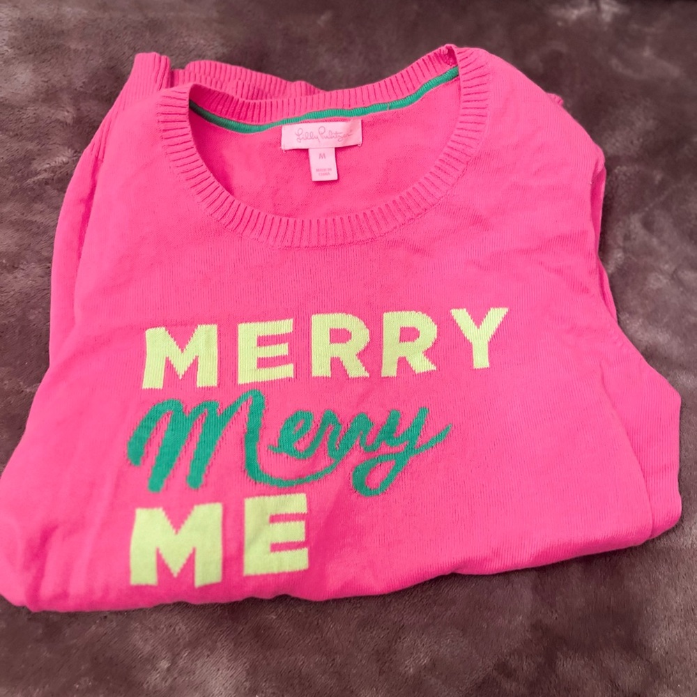 LILLY PULITZER sweater in size Medium.
